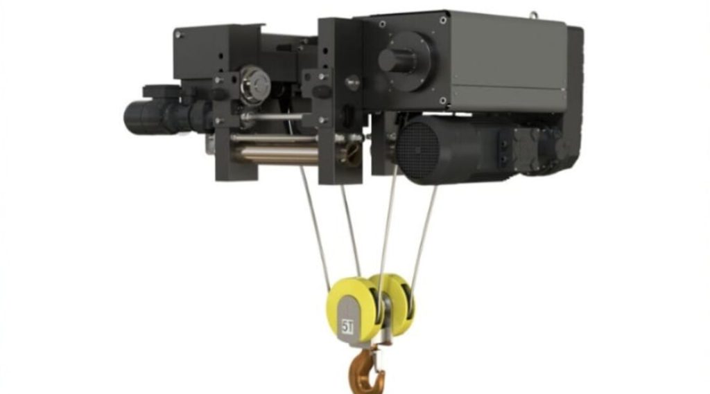 Flameproof explosion proof EOT crane hoist for hazardous area lifting